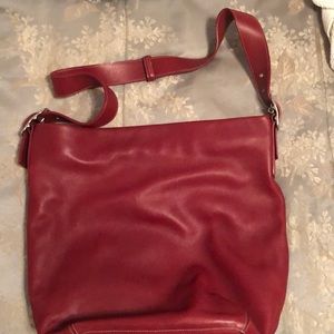 Leather Coach Bag